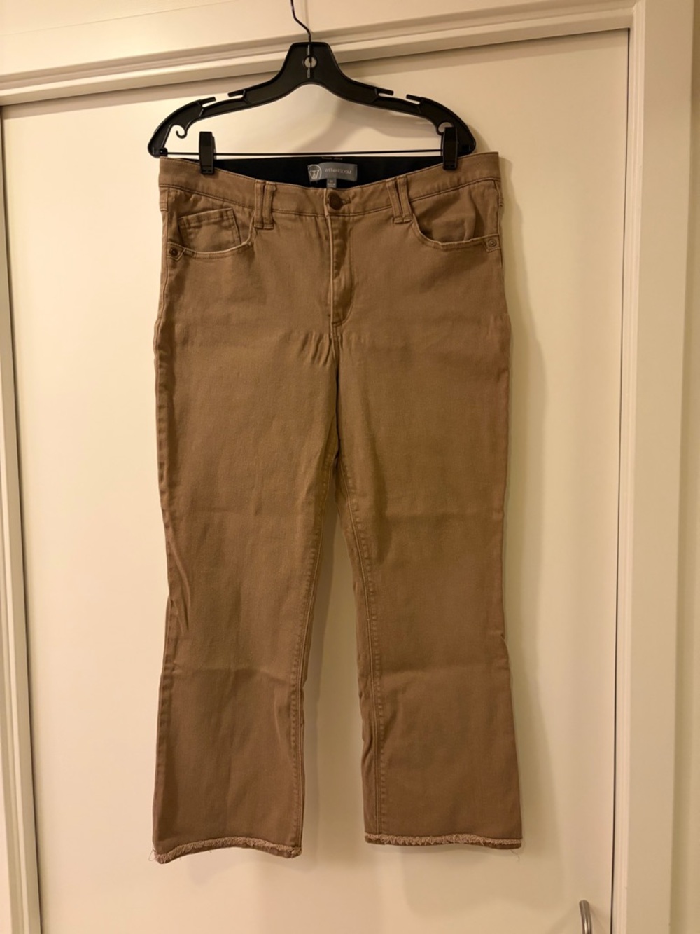 Wit & Wisdom Tan Cropped Pants